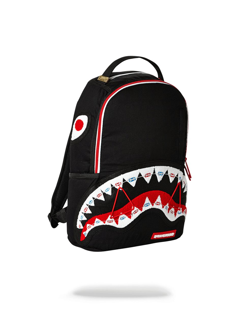 BRACES SHARK (BLACK) - Image 2