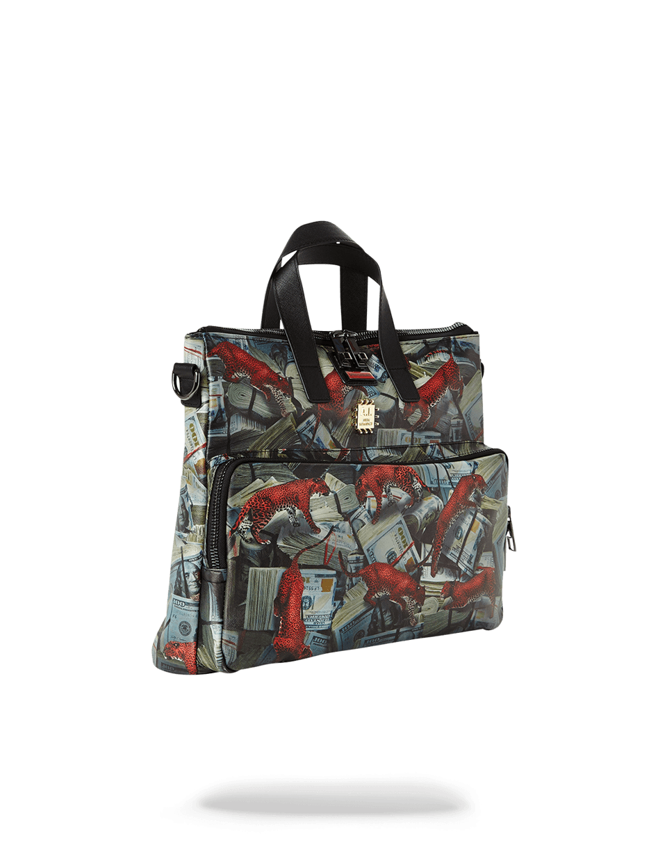 RED LEOPARD MONEY TRAVEL CASE - Image 3