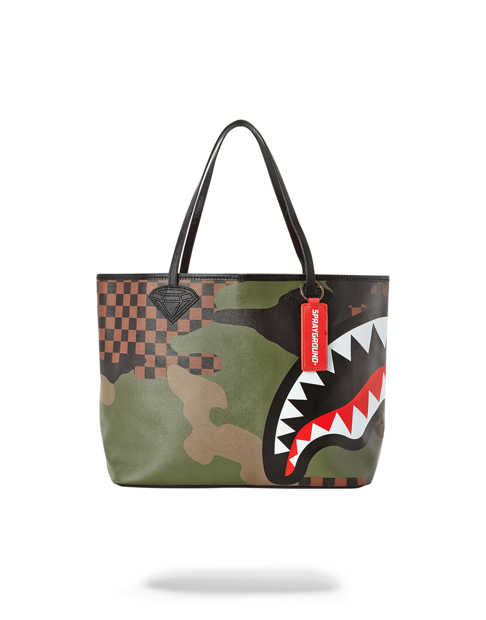 SHARKS IN PARIS (CAMO EDITION) TOTE - Image 3