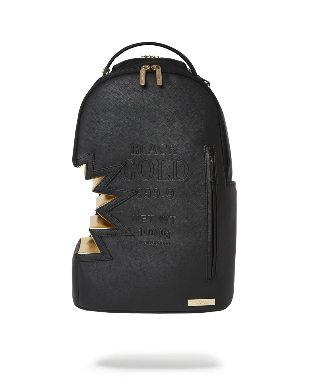 A.I.3 SHARK BITE BLACK GOLD BACKPACK (DLXV) - Image 3