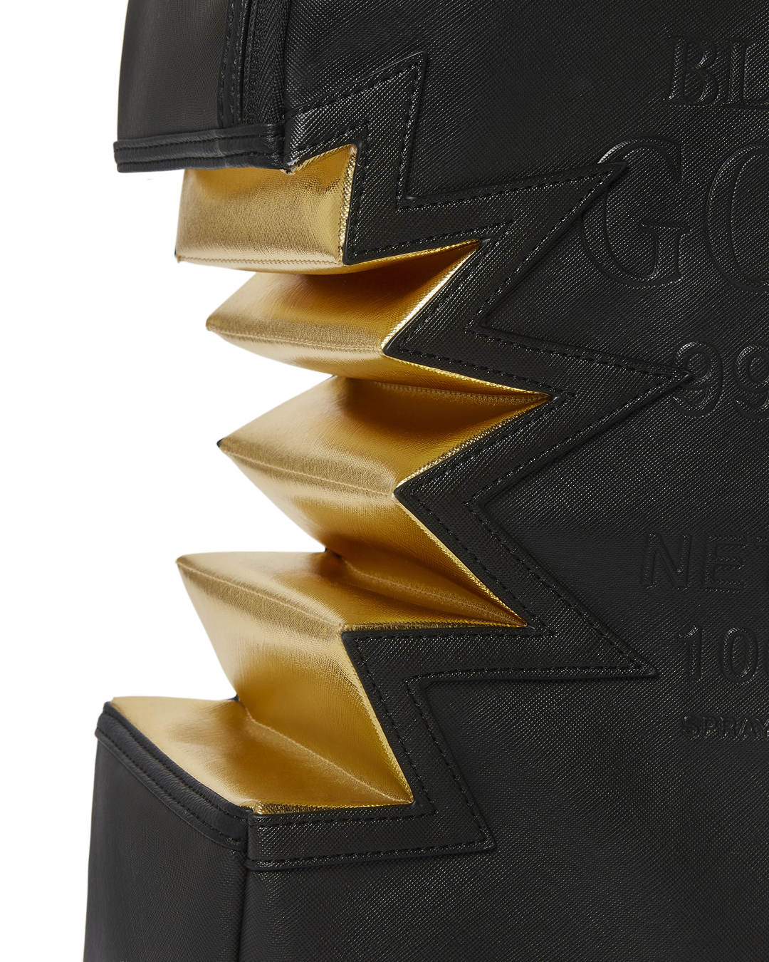 A.I.3 SHARK BITE BLACK GOLD BACKPACK (DLXV) - Image 16