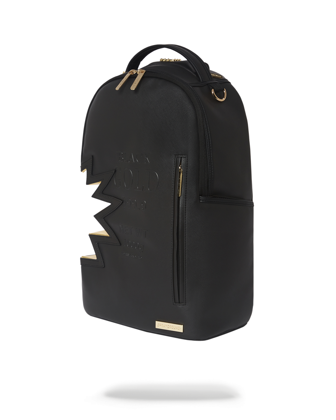 A.I.3 SHARK BITE BLACK GOLD BACKPACK (DLXV) - Image 5
