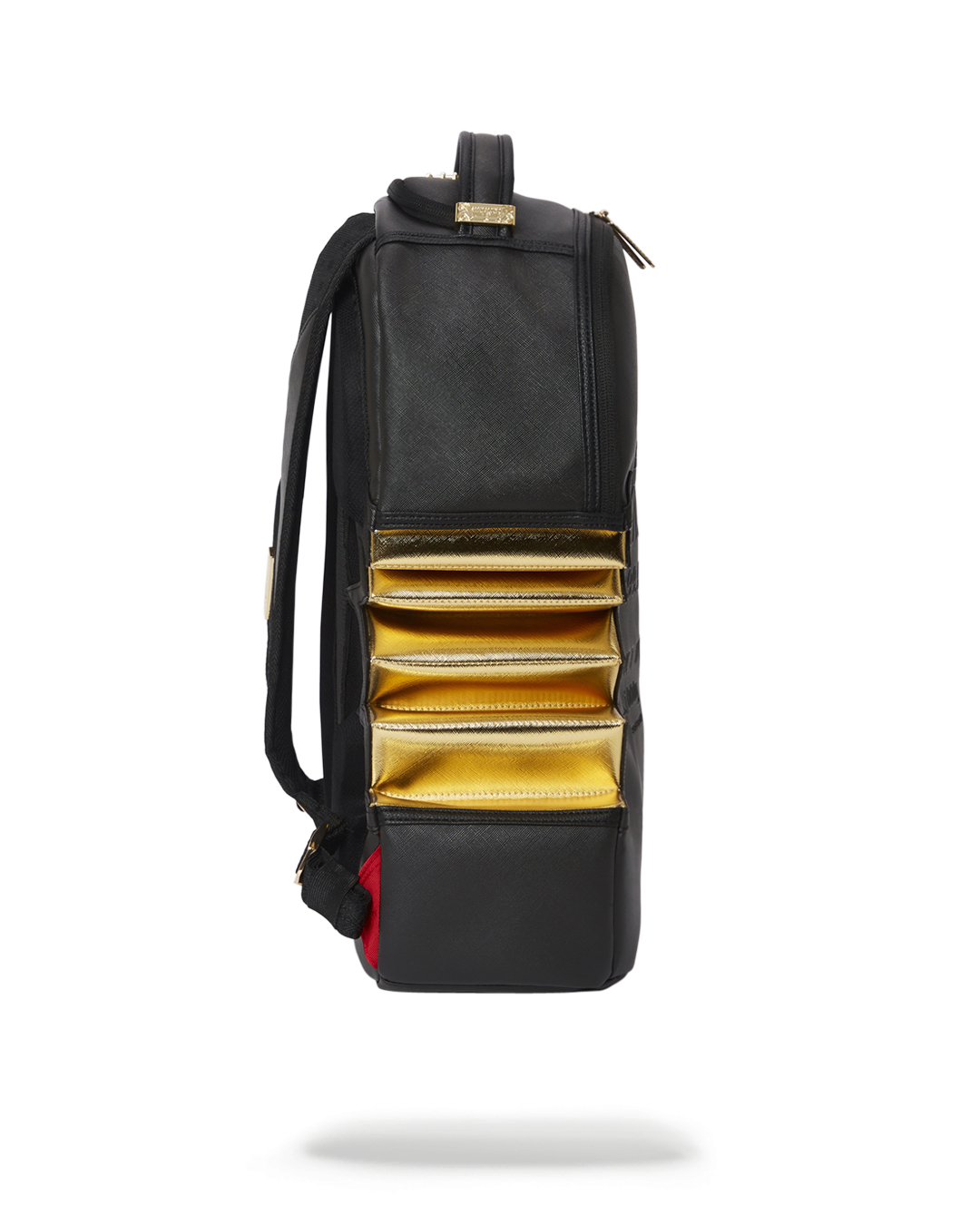 A.I.3 SHARK BITE BLACK GOLD BACKPACK (DLXV) - Image 7