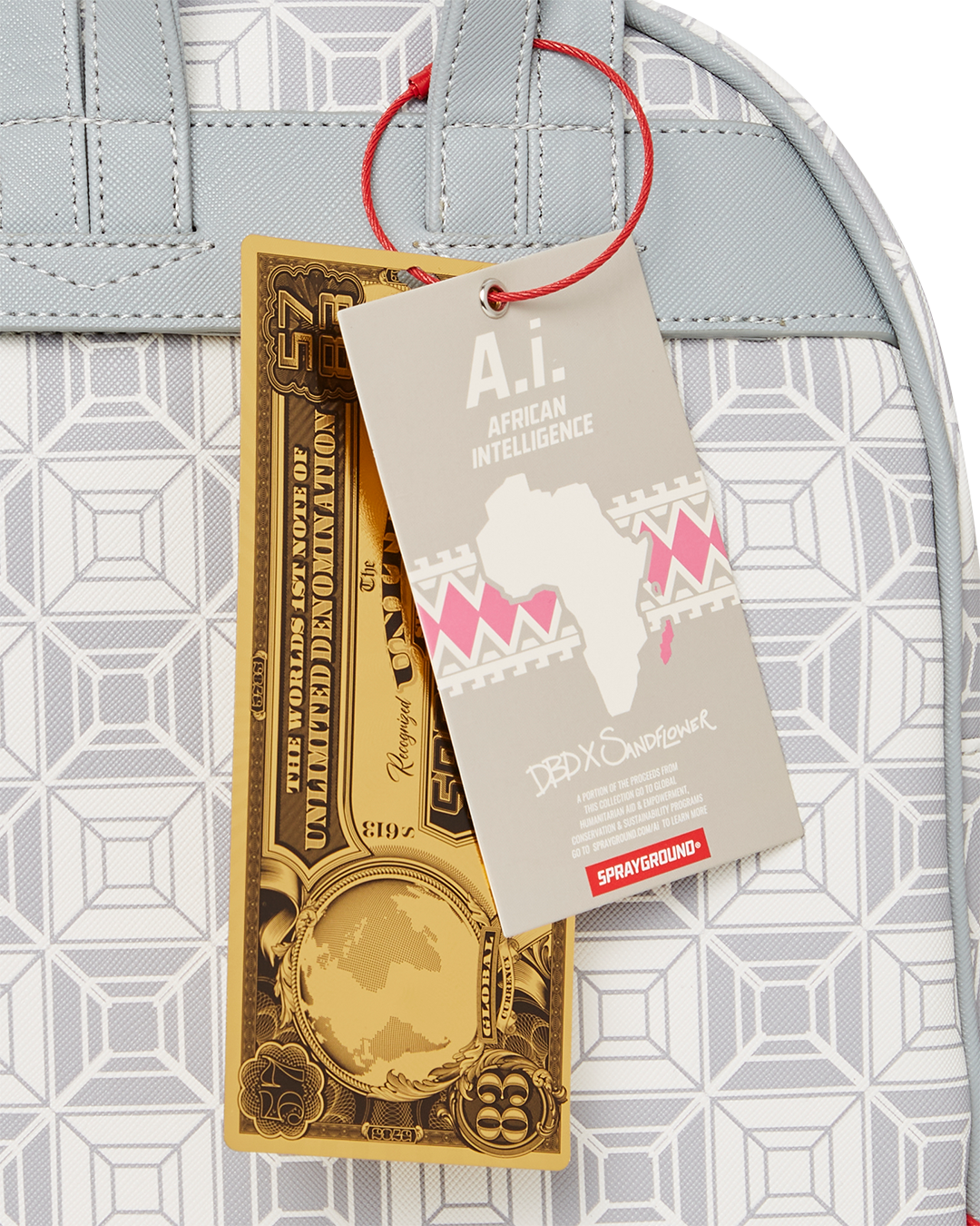 A.I.8 AFRICAN INTELLIGENCE BOOKED & BUSY SAVAGE BACKPACK - Image 12