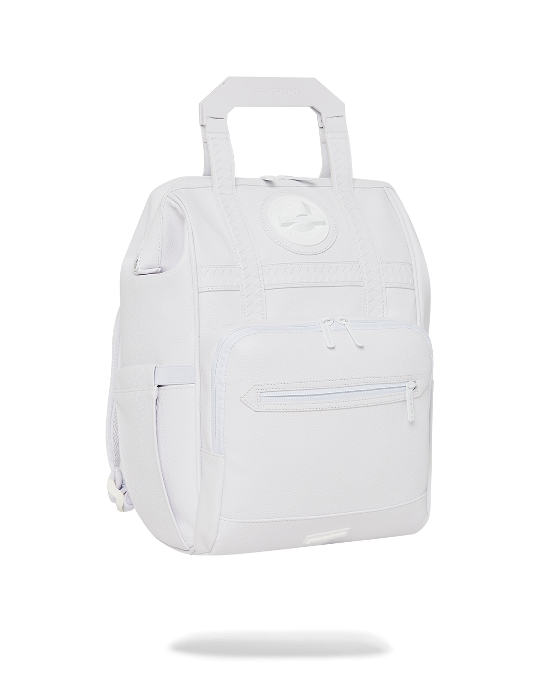 HEAVY METAL SHARK WHITE OUT BIZ TOP OPENER BACKPACK - Image 3