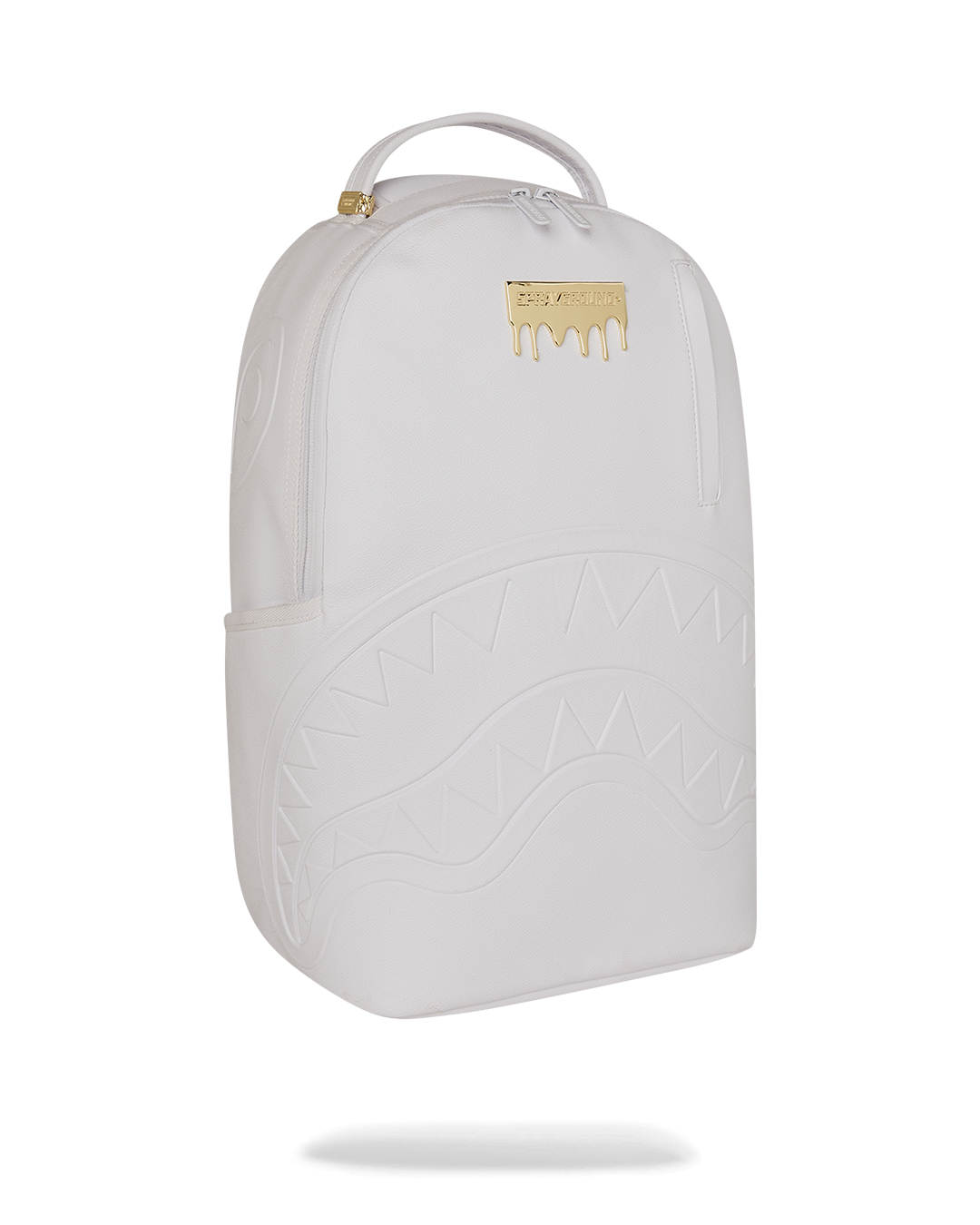 GOLD BRICK LUXE WHITE BACKPACK - Image 3