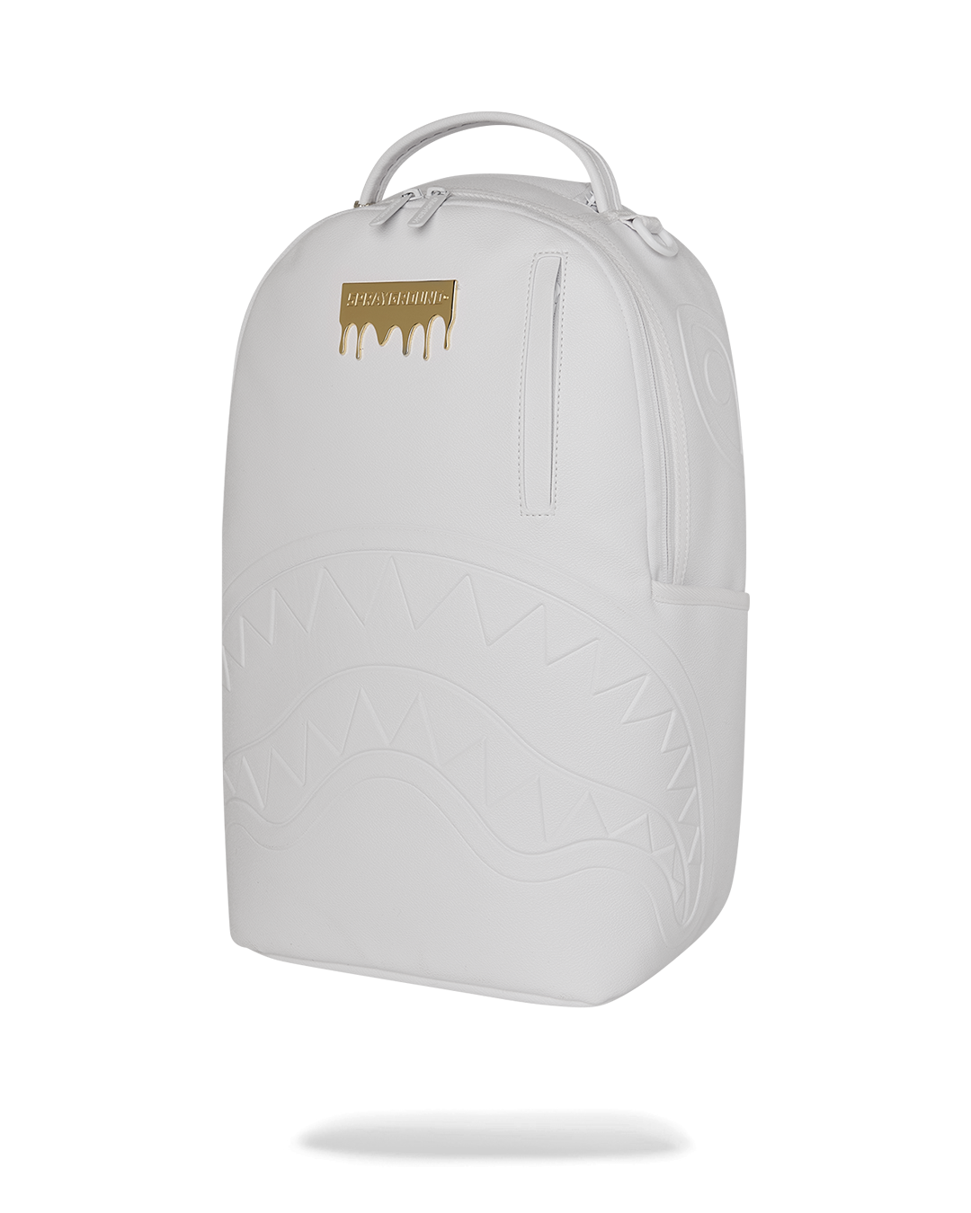 GOLD BRICK LUXE WHITE BACKPACK - Image 5