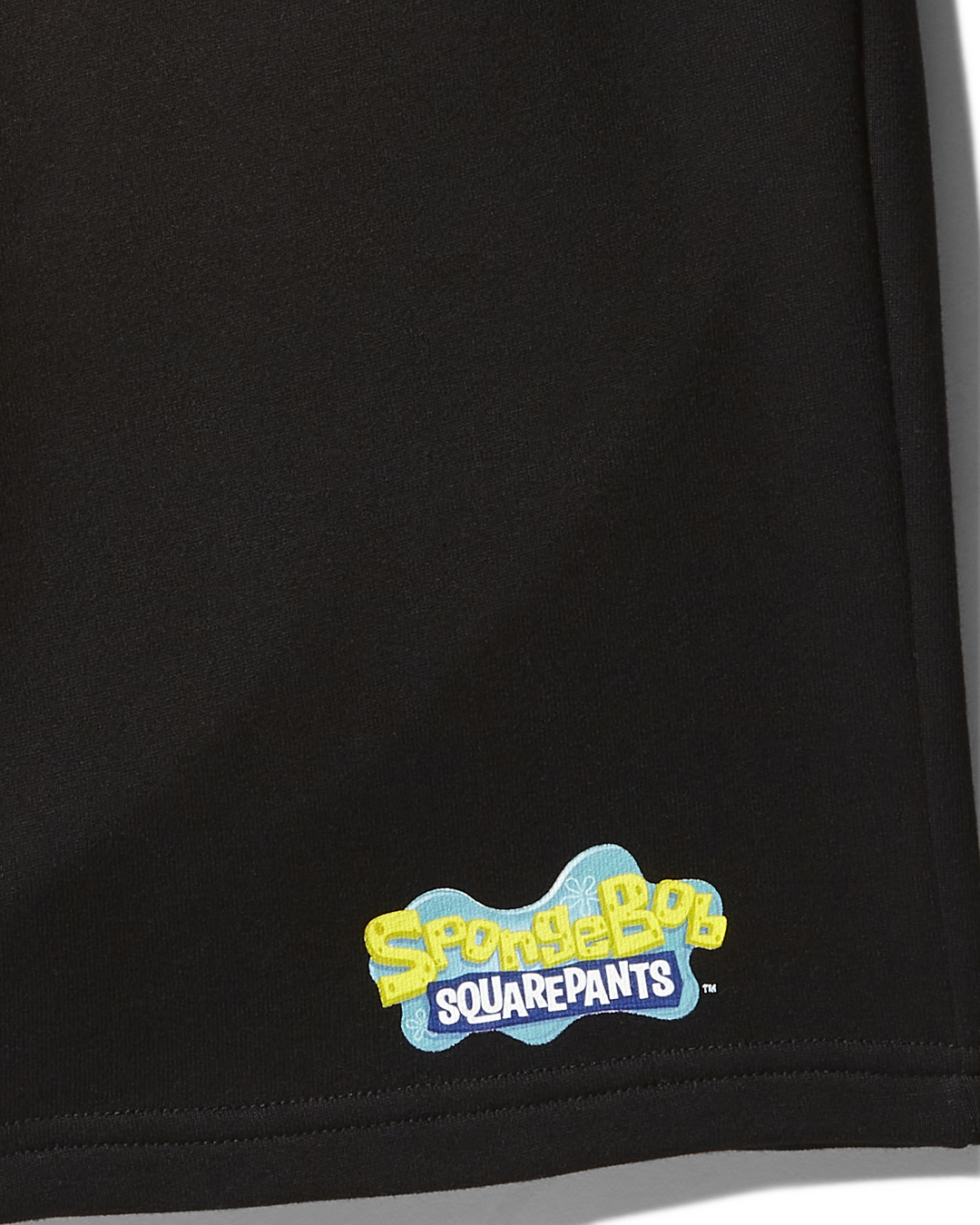 SPONGEBOB KNIT SHORTS (BLACK) - Image 3