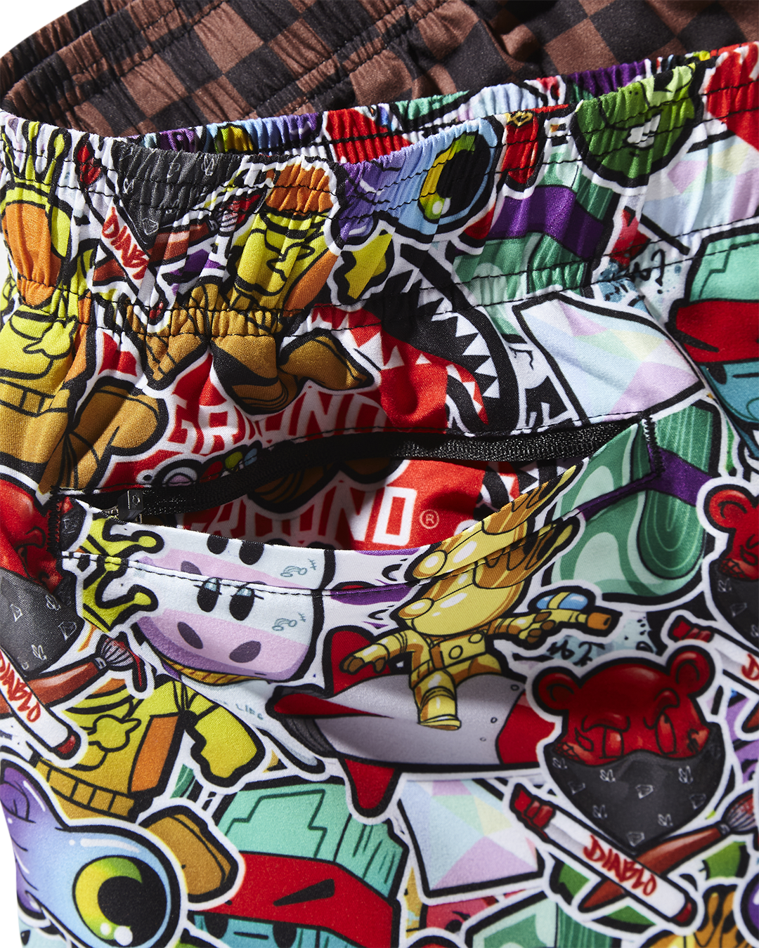 STICKER CREW SWIM SHORTS - Image 5