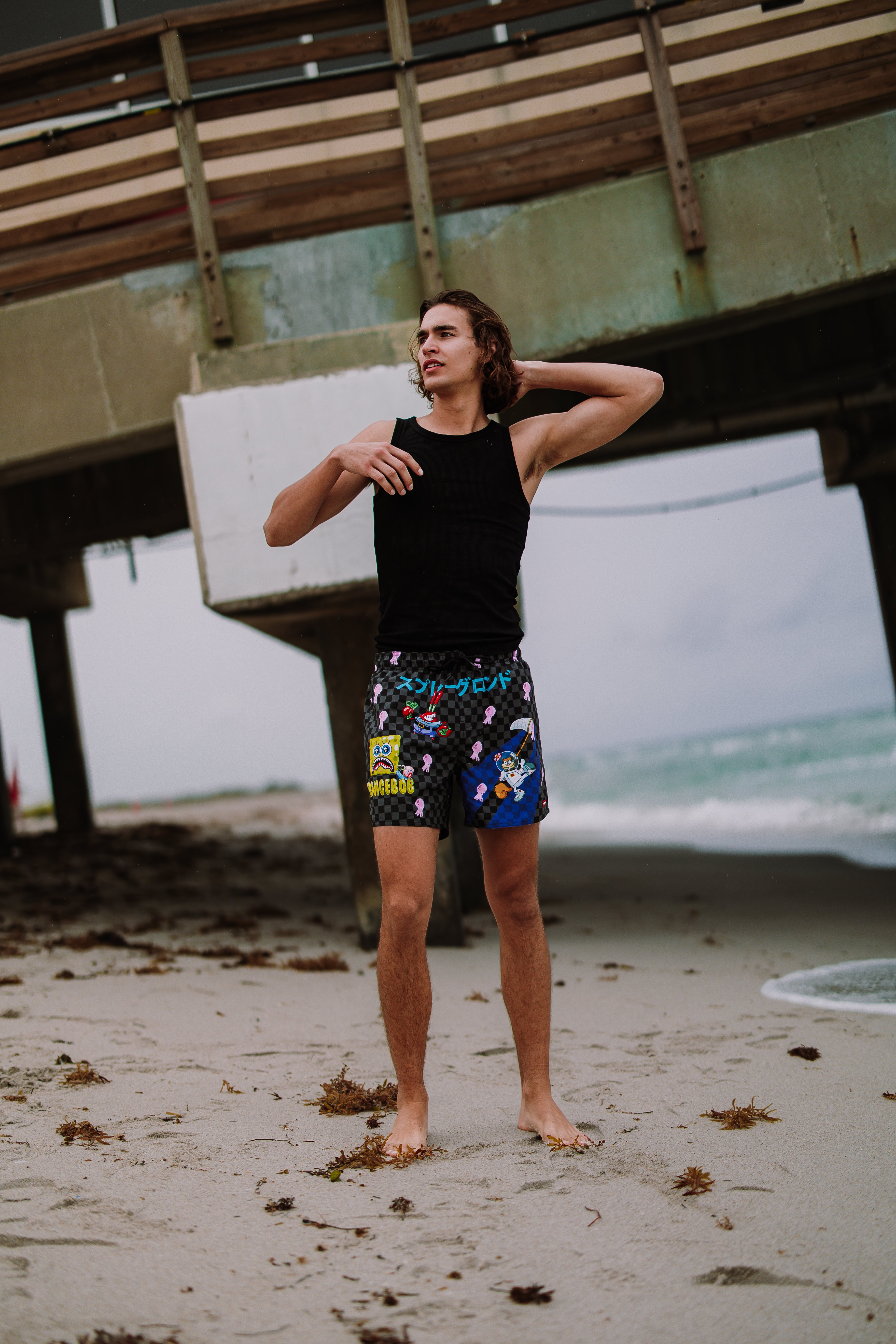 SPONGEBOB TOKYO BUBBLE SWIM SHORTS - Image 2