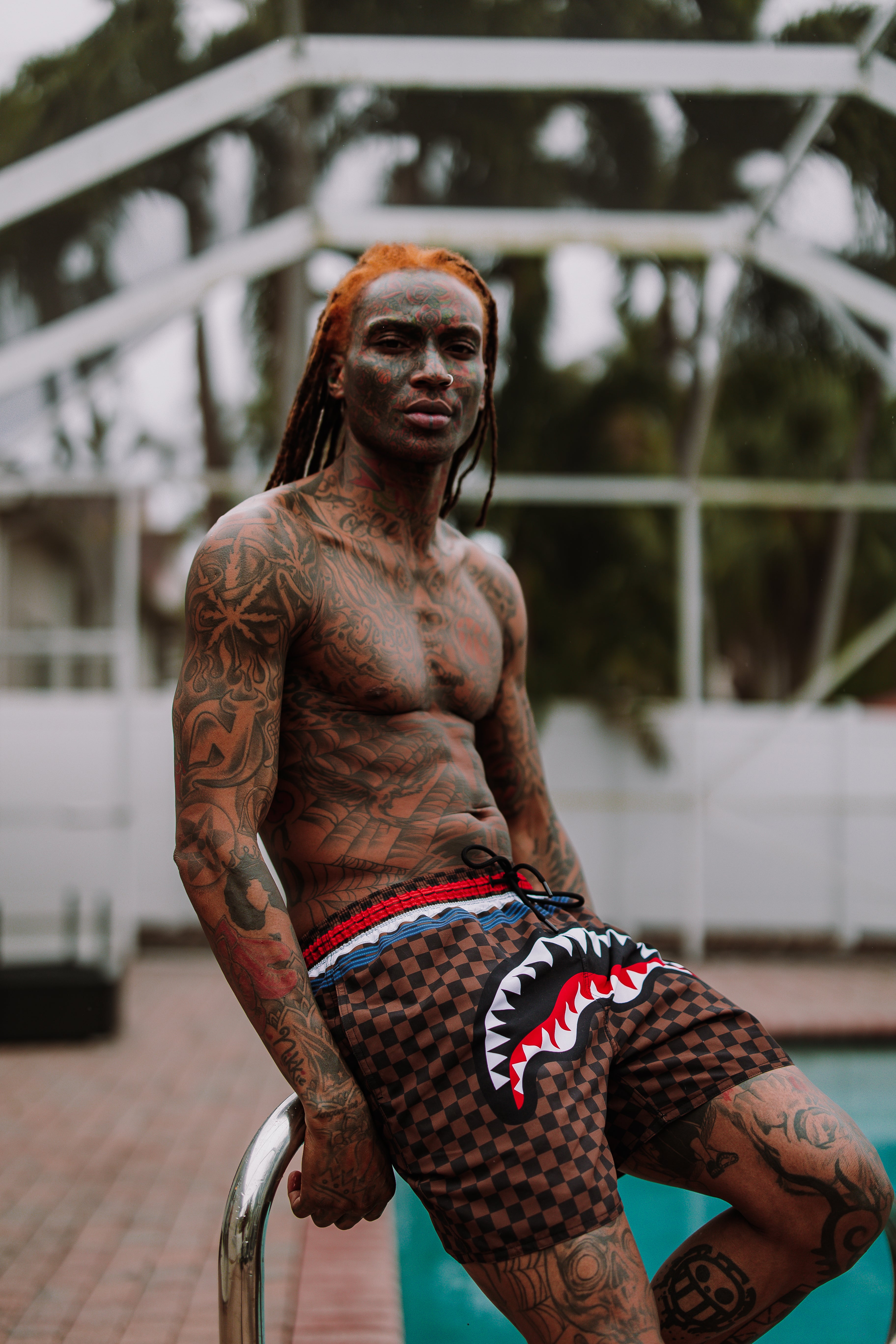 SHARKS IN PARIS GT SWIM SHORTS - Image 9