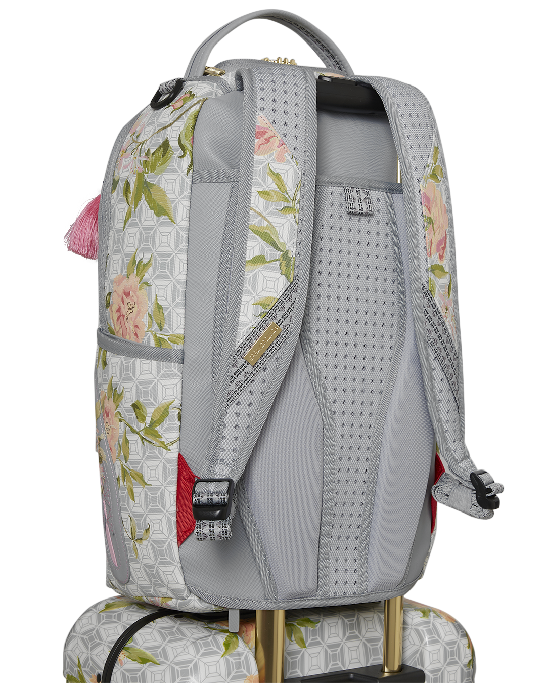 A.I. AFRICAN INTELLIGENCE ELEGANT ENERGY SHARKITECTURE CARRY-ON LUGGAGE - SANDFLOWER COLLAB - Image 12