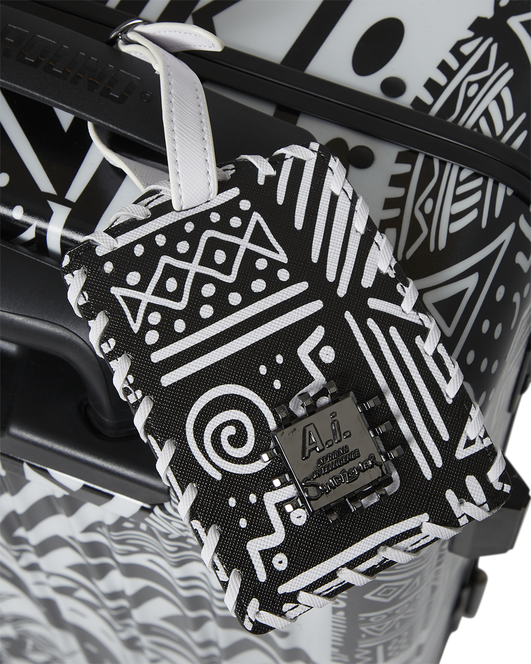 A.I. AFRICAN INTELLIGENCE THE SKYHAWK CARRY-ON LUGGAGE - SANDFLOWER COLLAB - Image 17