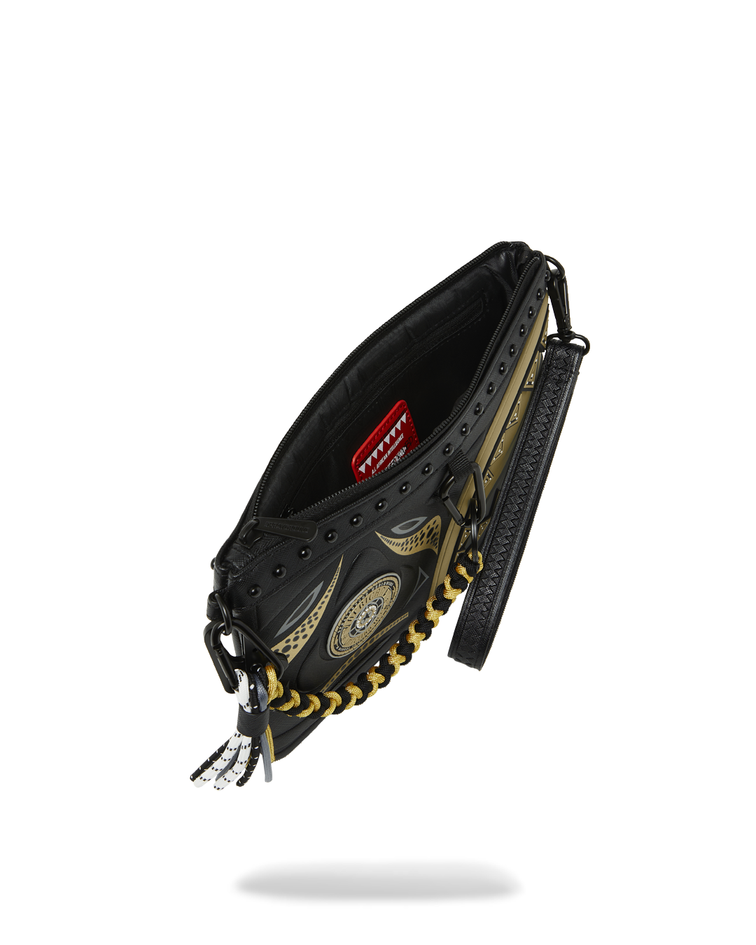 A.I. AFRICAN INTELLIGENCE SHARKS OF THE GOLD OCEAN CROSSOVER CLUTCH - SANDFLOWER COLLAB - Image 8