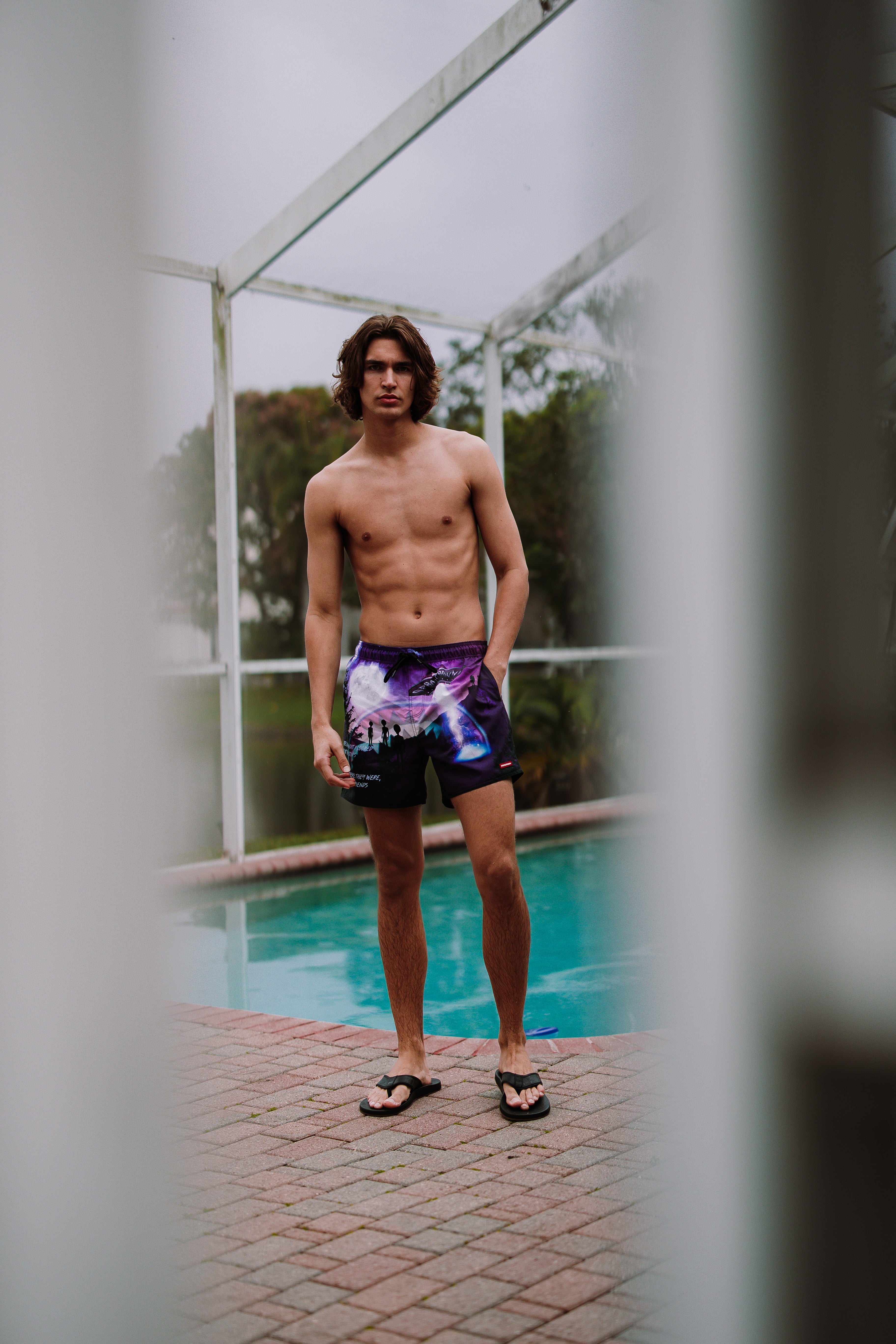 LATE ONE NIGHT SWIM SHORTS - Image 4