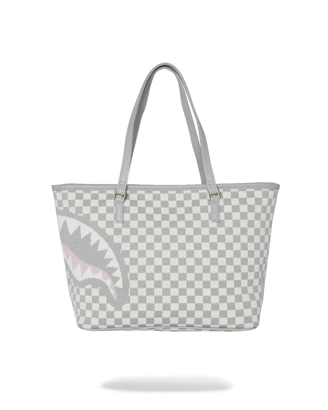 KNIT SHARKS IN PARIS IN CREAM TOTE - Image 5