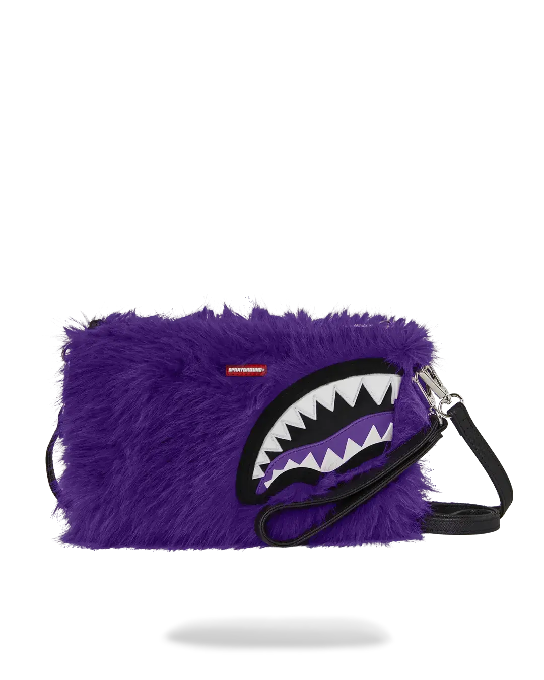 FURZILLA SHARK (PURP) CROSSOVER CLUTCH