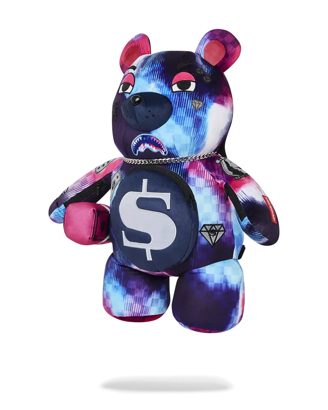 SHARKCLUB ELECTRONICA MONEYBEAR TEDDYBEAR BACKPACK - Image 5