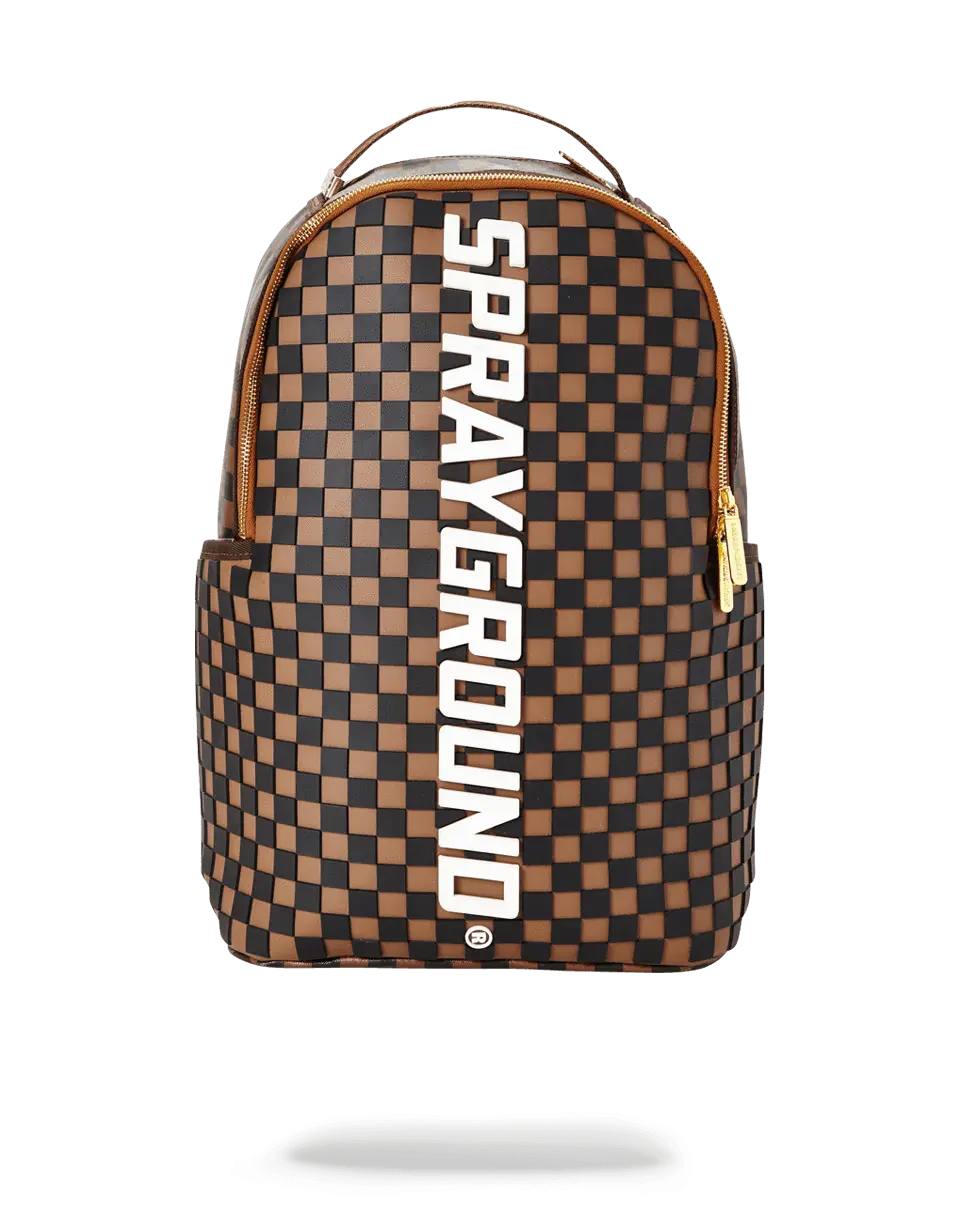 3D MOLDED RUBBER CHECKERED LOGO