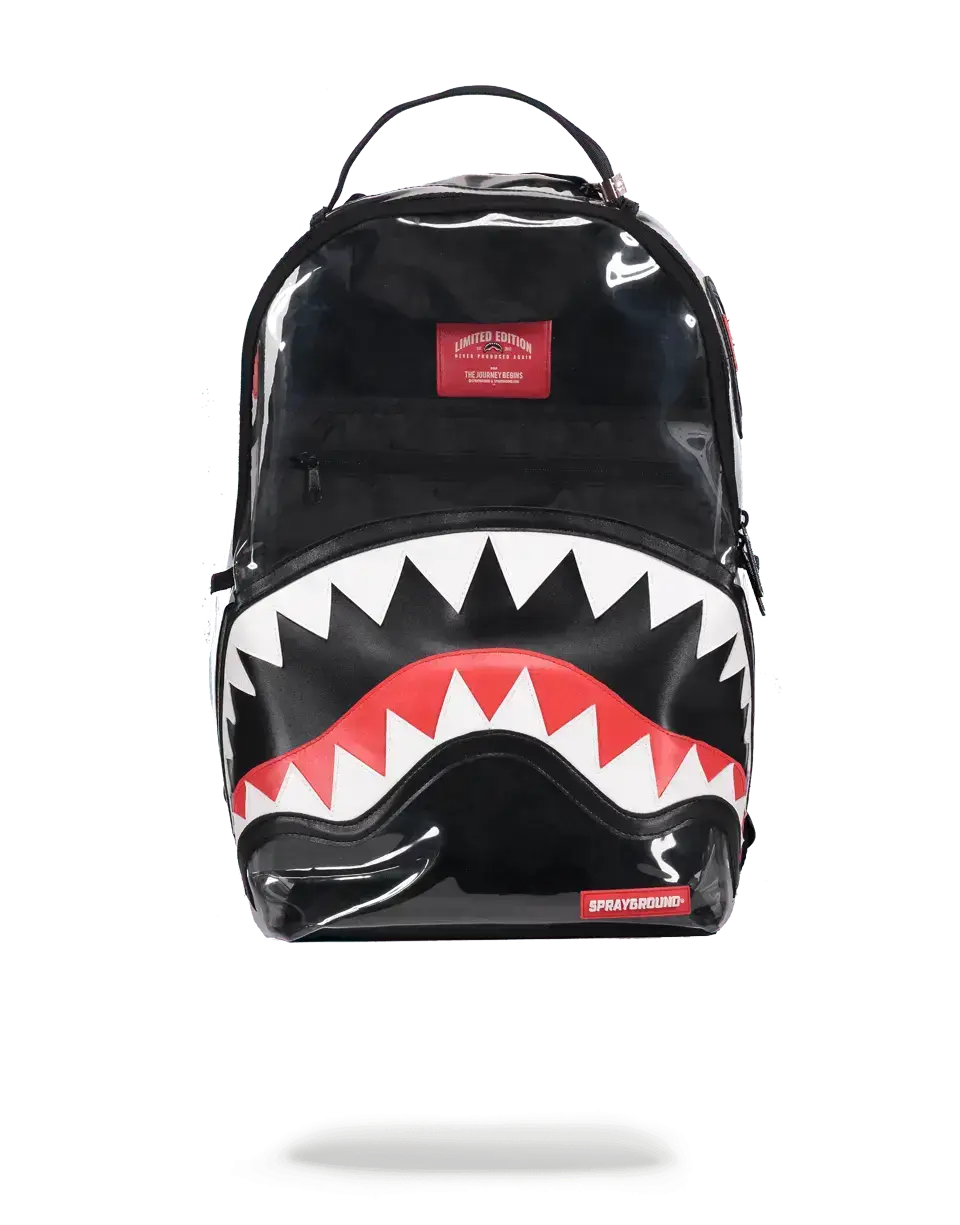20/20 VISION SHARK CLEAR BACKPACK